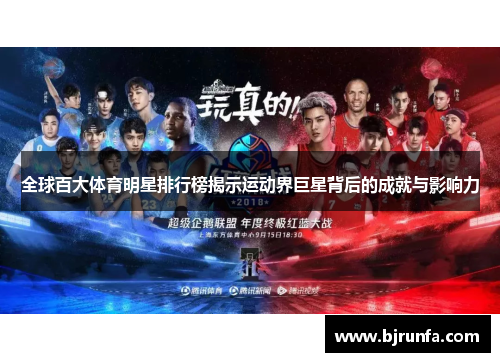 全球百大体育明星排行榜揭示运动界巨星背后的成就与影响力